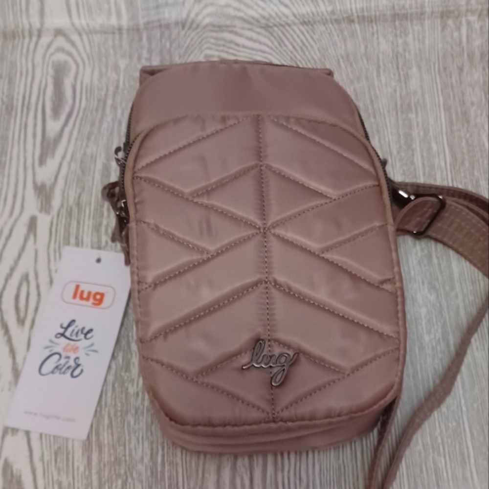 Lug Women's Crossbody Bag in Taupe